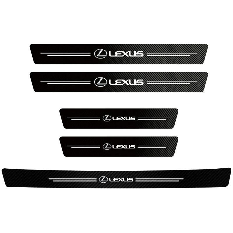 Interior Stickers 1/4/5Pcs Car Door Sill Scuff Plate Decor Carbon Fiber Stickers For Lexus IS350 LS400 RX330 IS300h RX400h ES350
Interior Stickers 1/4/5Pcs Car Door Sill Scuff Plate Decor Carbon Fiber Stickers For Lexus IS350 LS400 RX330 IS300h RX400h ES350