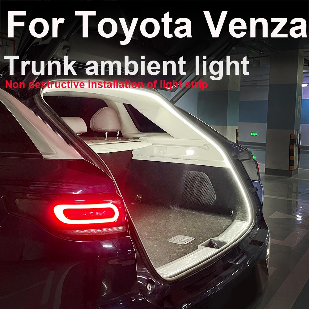 Для Toyota Venza Автомобильные атмосферные фонари Освещение багажника Аксессуары для модификации автомобильных световых полос Окружающее освещение холодный белый
Для Toyota Venza Автомобильные атмосферные фонари Освещение багажника Аксессуары для модификации автомобильных световых полос Окружающее освещение холодный белый