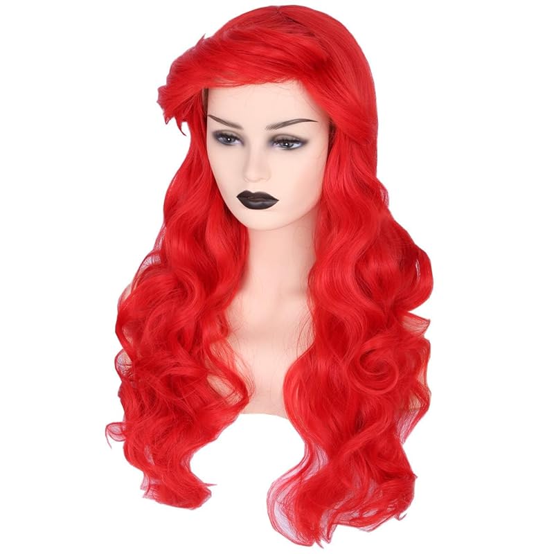 Topcosplay mermaid princess wig cosplay wig red curly curly hair halloween wig disguise theatrical costumes free size cultural festival With net
Topcosplay mermaid princess wig cosplay wig red curly curly hair halloween wig disguise theatrical costumes free size cultural festival With net