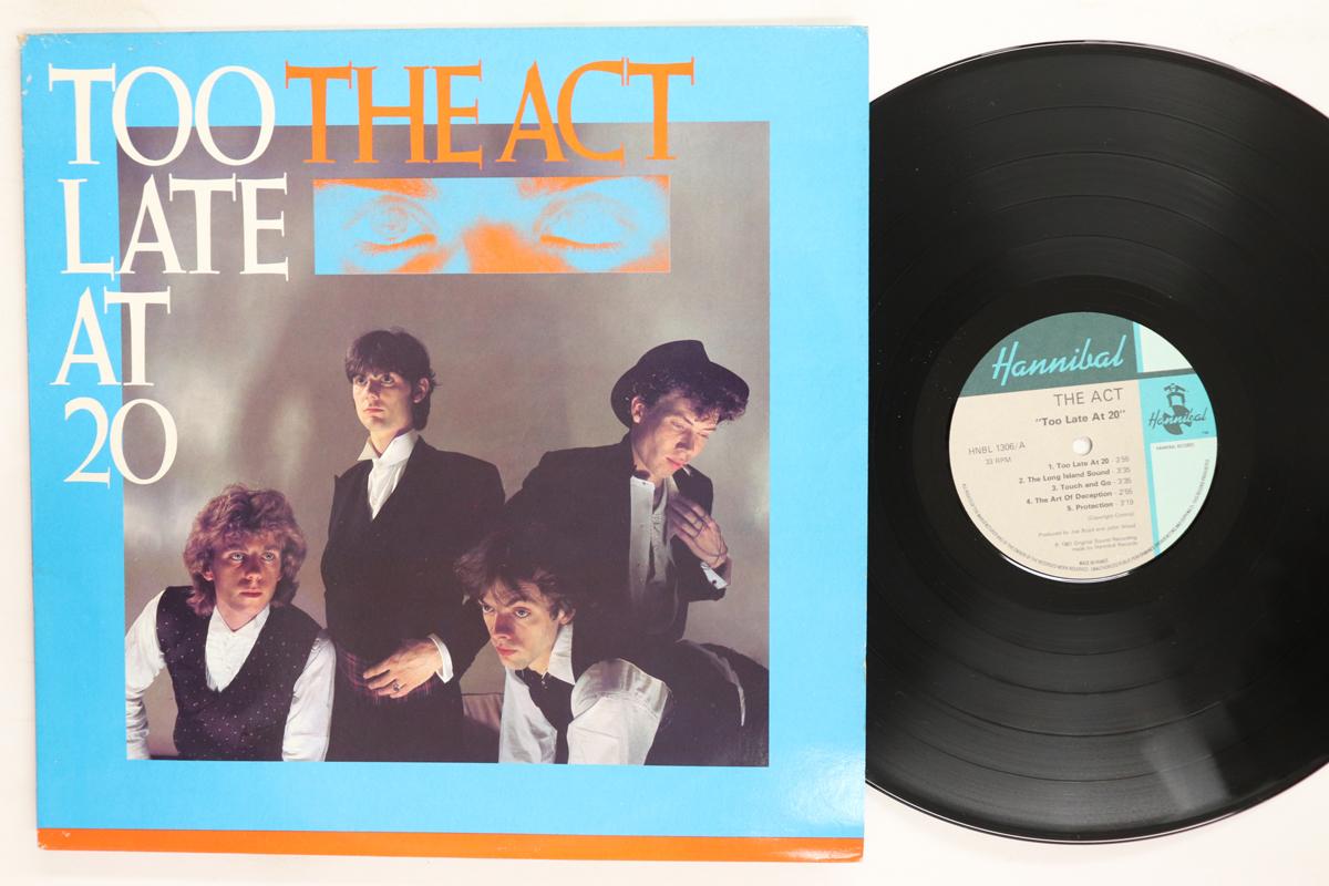 LP Record ACT Too Late At 20 HNBL1306 HANNIBAL 198 UK Rock Used
LP Record ACT Too Late At 20 HNBL1306 HANNIBAL 198 UK Rock Used
