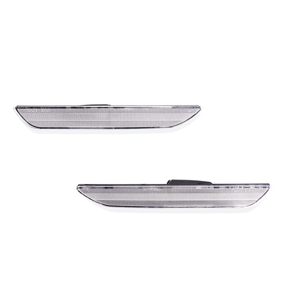 Gtinthebox Smoked / Clear Lens Car Rear Bumper Reflector Side Marker Light Cover Housings For 2015-2018 Ford Mustang, No Bulb Clear lens
Gtinthebox Smoked / Clear Lens Car Rear Bumper Reflector Side Marker Light Cover Housings For 2015-2018 Ford Mustang, No Bulb Clear lens