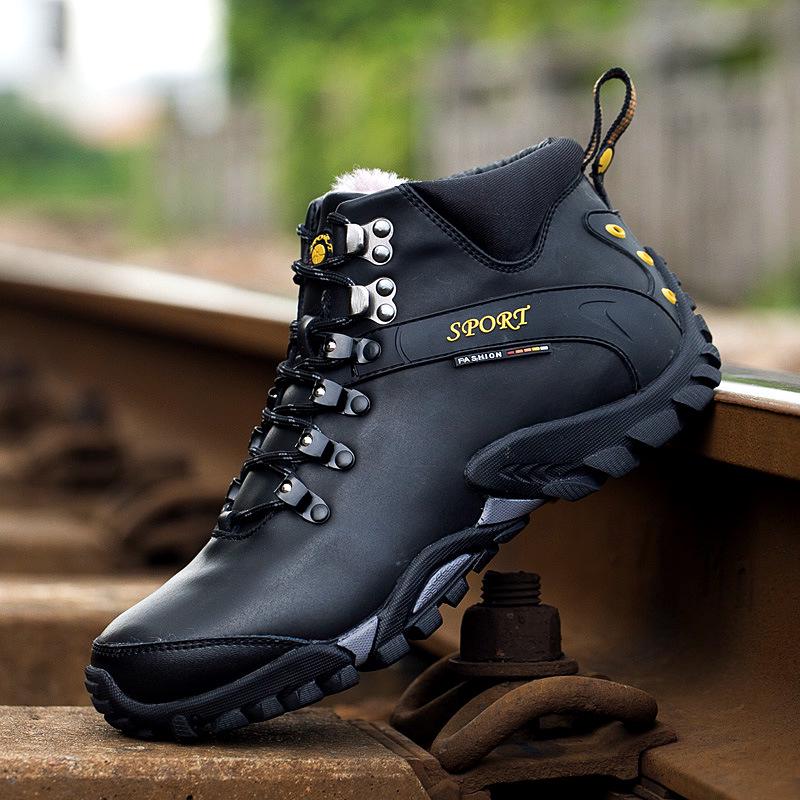2025 new autumn and winter leather hiking shoes men s outdoor shoes travel shoes high-top hiking shoes waterproof velvet climbing shoes 38
2025 new autumn and winter leather hiking shoes men s outdoor shoes travel shoes high-top hiking shoes waterproof velvet climbing shoes 38