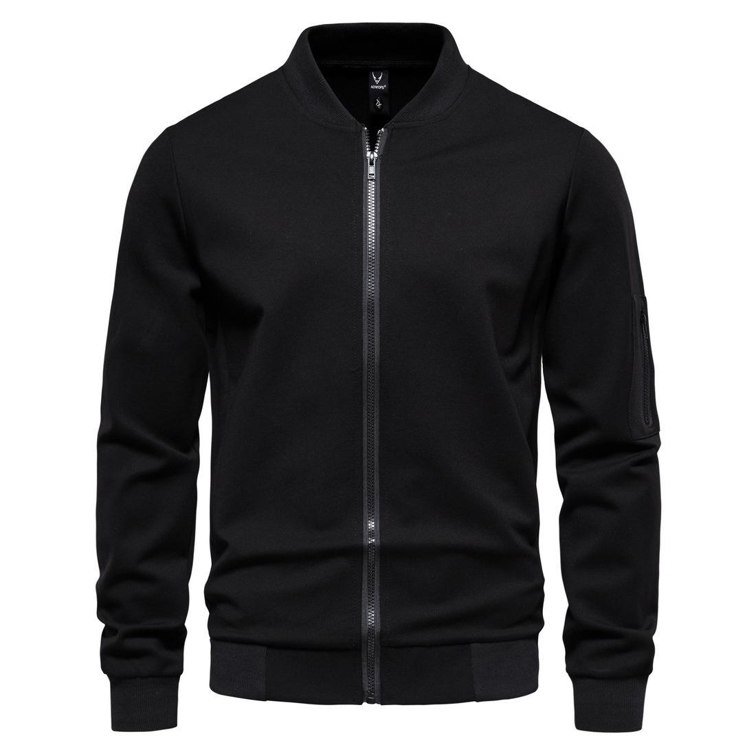 Spring British Temperament Men s Stand-up Collar Jacket Roman Short Cardigan Suit Plus Size XL чорний
Spring British Temperament Men s Stand-up Collar Jacket Roman Short Cardigan Suit Plus Size XL чорний