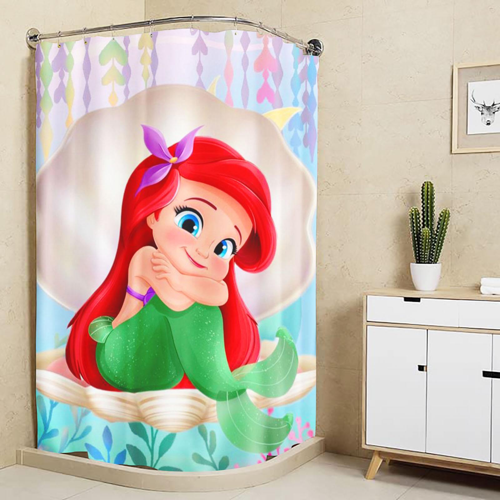 Mermaid Anime Shower Curtain Cute Bath Waterproof Curtains For Living Room Luxury Set Screen Bathroom Accessories Sets W60H190(CM)-1 Pcs
Mermaid Anime Shower Curtain Cute Bath Waterproof Curtains For Living Room Luxury Set Screen Bathroom Accessories Sets W60H190(CM)-1 Pcs