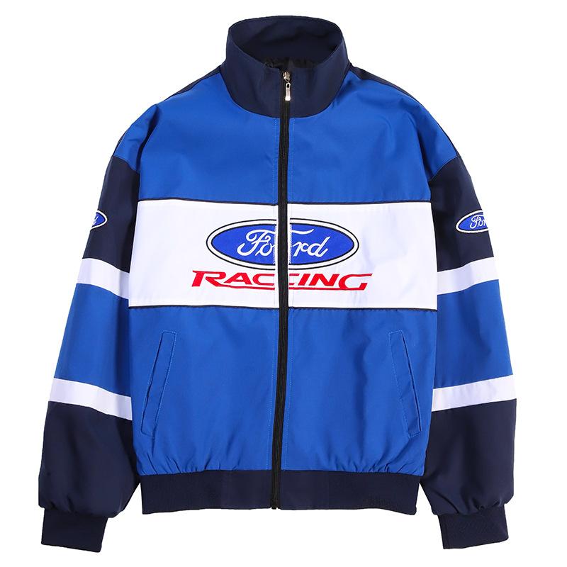 Racing Clothes Cycling American Jackets Men s Baseball Women s Motorcycle Retro Style L королівський синій колір
Racing Clothes Cycling American Jackets Men s Baseball Women s Motorcycle Retro Style L королівський синій колір