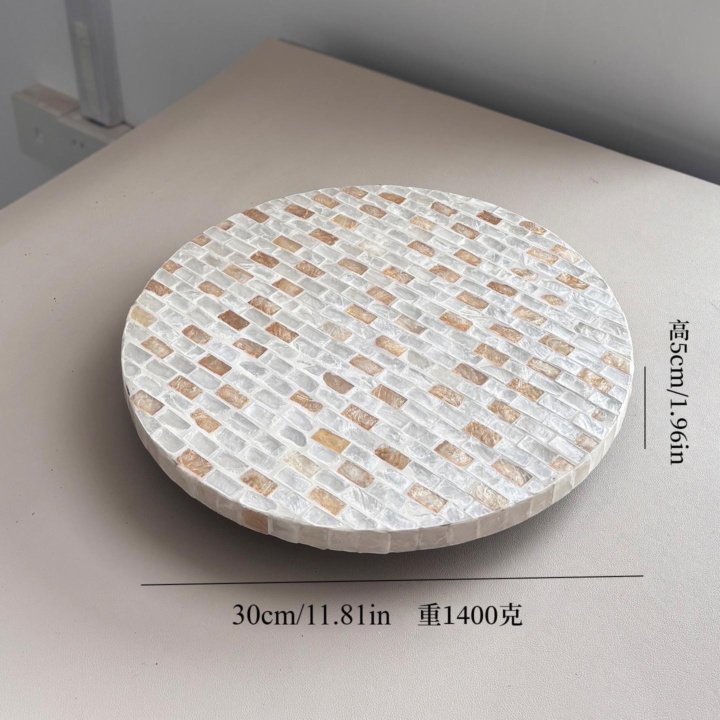 Nordic Natural Seashell Rotating Pallets Creative Handmade Storage Tray Luxury Aromatherapy Tray for Living Room Organizer
Nordic Natural Seashell Rotating Pallets Creative Handmade Storage Tray Luxury Aromatherapy Tray for Living Room Organizer
