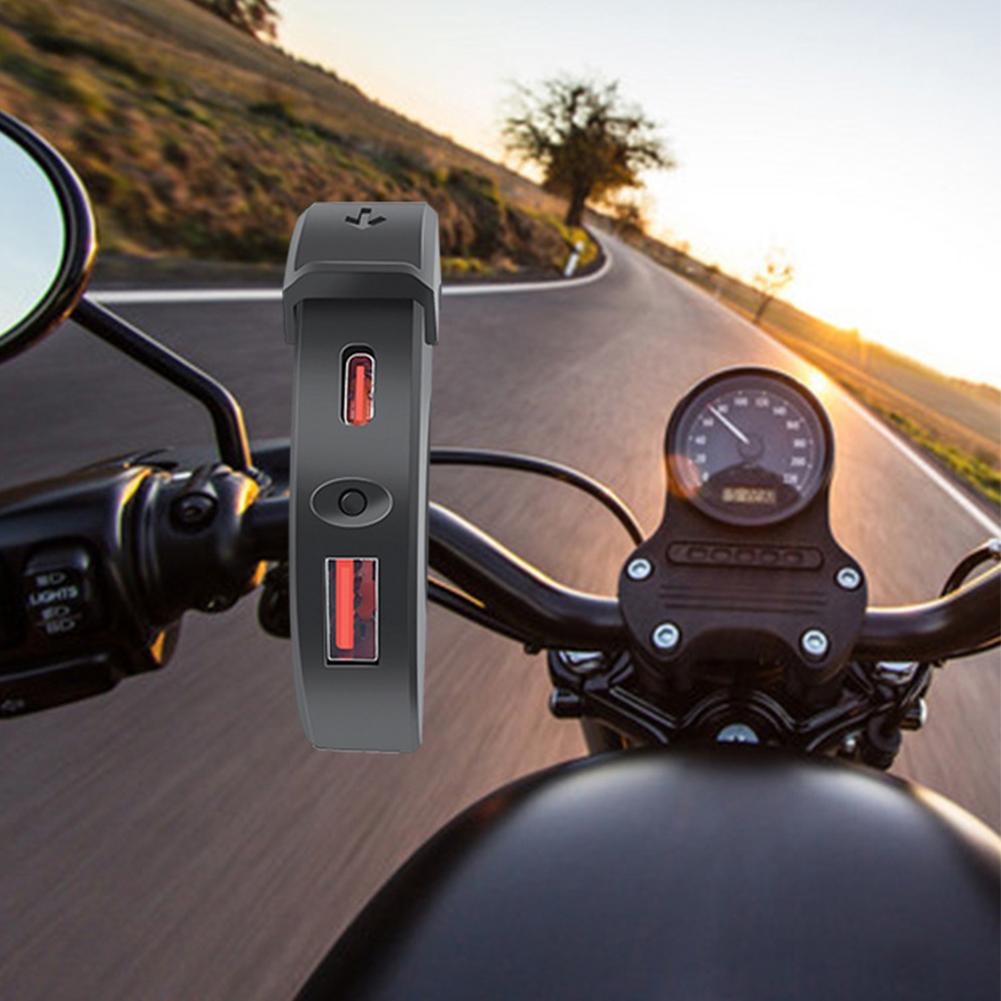 30W Motorcycle Handlebar USB Charger QC 3.0 Type C Moto Adapter Power Supply Socket For Moto Accessories Phone Charger 12V 24V
30W Motorcycle Handlebar USB Charger QC 3.0 Type C Moto Adapter Power Supply Socket For Moto Accessories Phone Charger 12V 24V