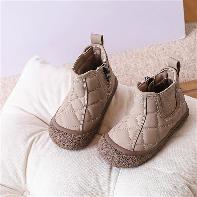 Autumn/Winter Children Boots Leather Rubber Sole Toddler Kids Shoes Soft Sole Girls Ankle Boots Eu 22-30 23 бежевый
Autumn/Winter Children Boots Leather Rubber Sole Toddler Kids Shoes Soft Sole Girls Ankle Boots Eu 22-30 23 бежевый