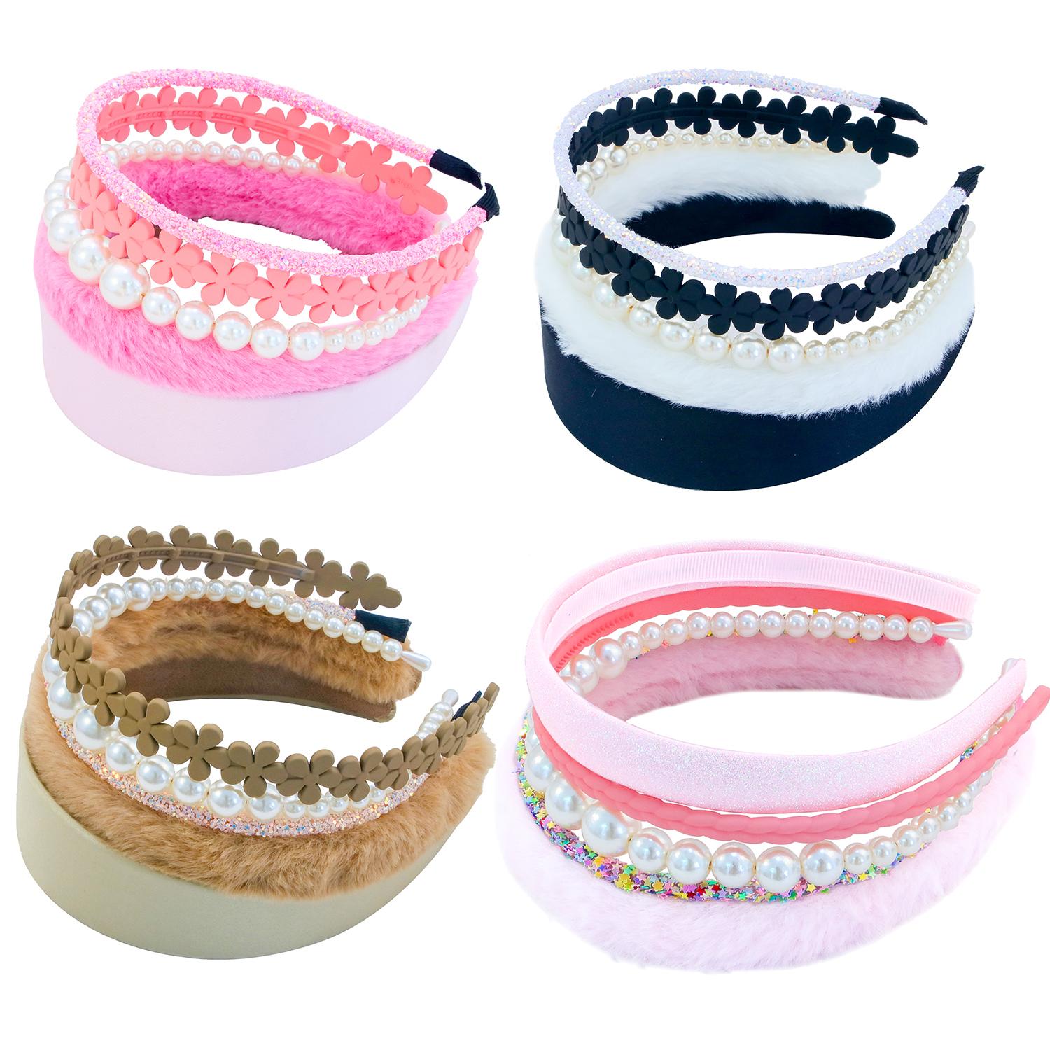 5pcs Fashion Headbands for Women Girls Pearl Hair Bands Versatile Simple Hairband Hair Hoop Hair Accessories Set Headwear
5pcs Fashion Headbands for Women Girls Pearl Hair Bands Versatile Simple Hairband Hair Hoop Hair Accessories Set Headwear