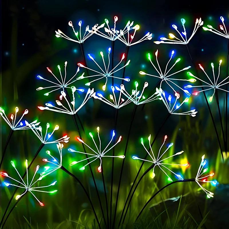 LED Firework Decor Solar Lawn Lights Waterproof Outdoor Garden Decor Flower Stake Lights for Villa Street Driveway Patio Colorful-6 head(60led)
LED Firework Decor Solar Lawn Lights Waterproof Outdoor Garden Decor Flower Stake Lights for Villa Street Driveway Patio Colorful-6 head(60led)