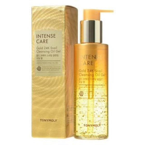 TONYMOLY Intense Care Gold 24K Snail Cleansing Oil Gel 190ml
TONYMOLY Intense Care Gold 24K Snail Cleansing Oil Gel 190ml