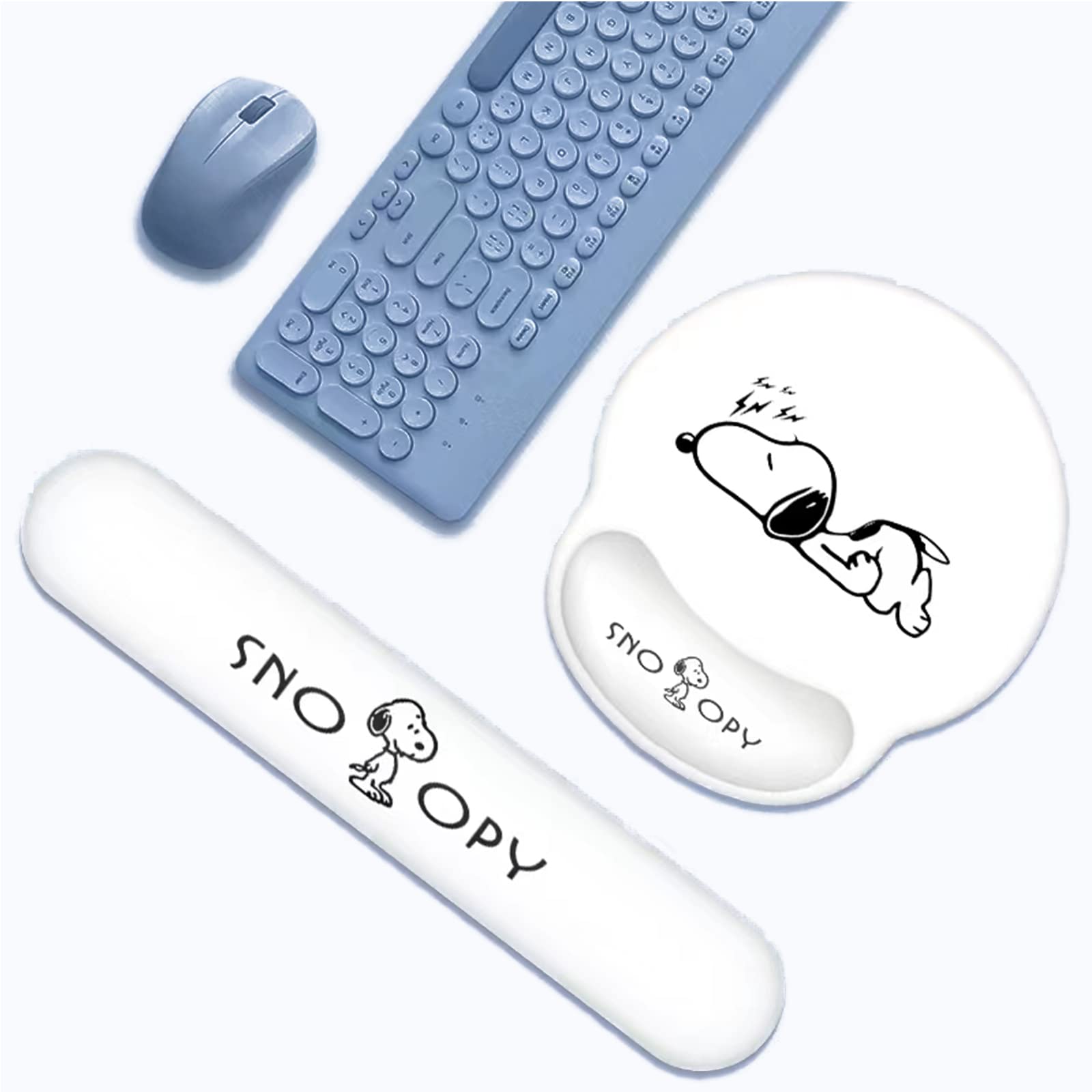 Newseego Подставка для запястья Интегрированный коврик для мыши Набор из 2 подставок для рук Подставка для рук Подставка для запястья Подлокотник с эффектом памяти Эргономичная подставка для рук Моющаяся Прочный белый
Newseego Подставка для запястья Интегрированный коврик для мыши Набор из 2 подставок для рук Подставка для рук Подставка для запястья Подлокотник с эффектом памяти Эргономичная подставка для рук Моющаяся Прочный белый