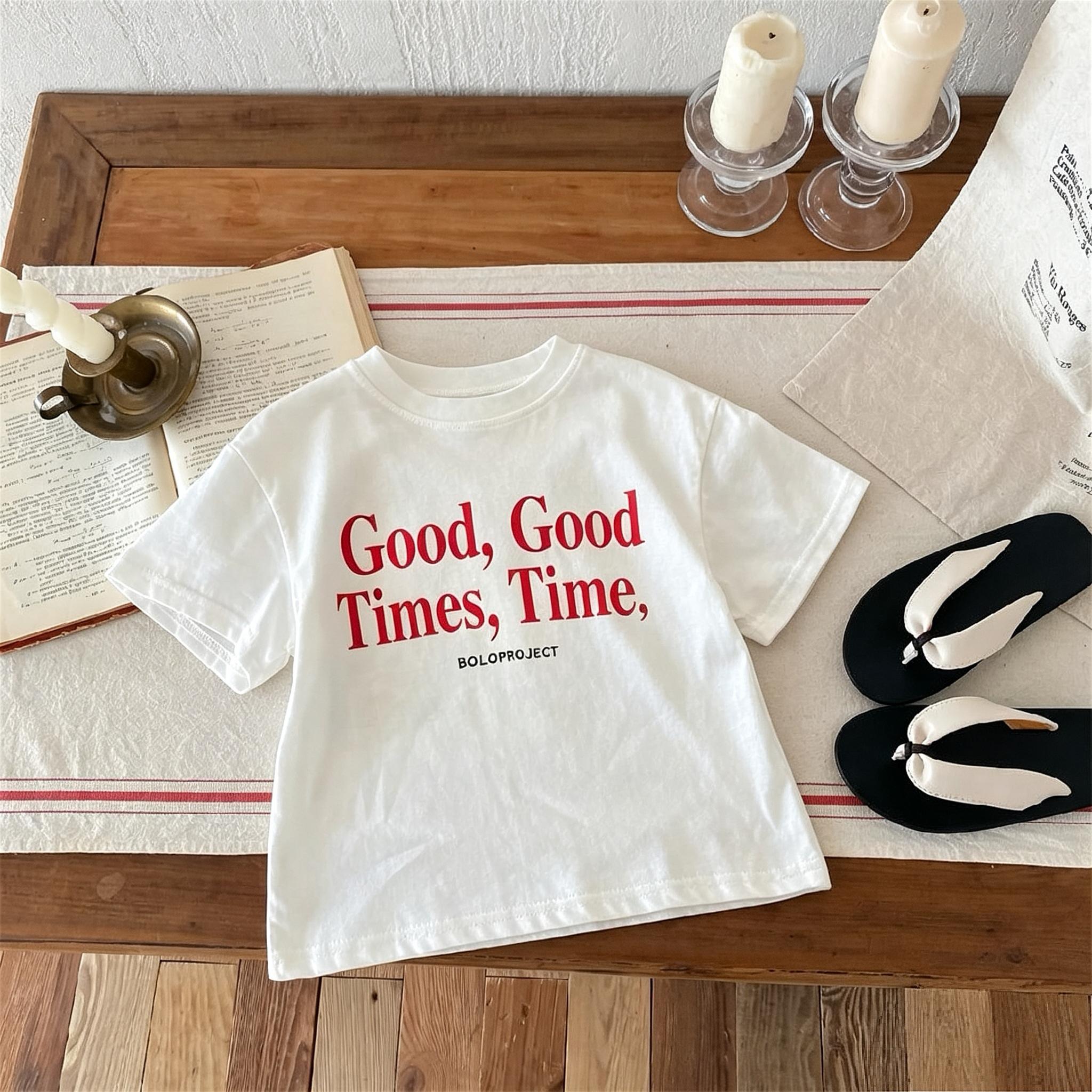 Print Letters Children s T-shirt Summer Clothing Fashion Simple Kids Short Sleeve Tops Tees Baby Girl Boy Casual Crewneck Tshirt 100
Print Letters Children s T-shirt Summer Clothing Fashion Simple Kids Short Sleeve Tops Tees Baby Girl Boy Casual Crewneck Tshirt 100