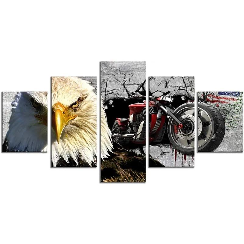 No Framed 5 Pieces Black White Motorcycle Rider Modular Wall Art Canvas Posters Pictures Paintings Home Decor for Living Room 20x35 20x45 20x55cm
No Framed 5 Pieces Black White Motorcycle Rider Modular Wall Art Canvas Posters Pictures Paintings Home Decor for Living Room 20x35 20x45 20x55cm