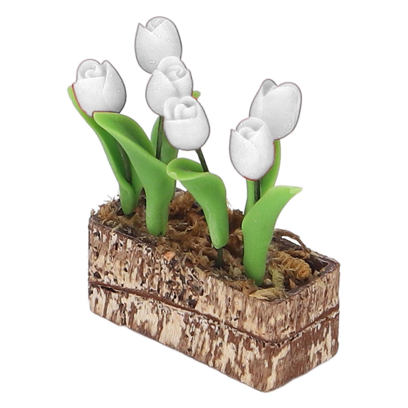 Artificial Tulips Flower Ornament 1:12 Doll House Garden Decor Simulated Model Miniature Accessory червоний
Artificial Tulips Flower Ornament 1:12 Doll House Garden Decor Simulated Model Miniature Accessory червоний