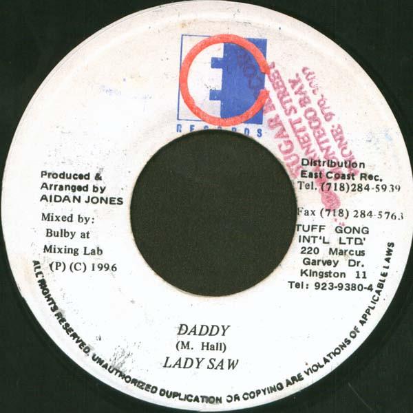 7-дюймовая пластинка LADY SAW - Daddy NONE East Coast Reco 1996 Ямайка Регги, Ска и Даб Б/У
7-дюймовая пластинка LADY SAW - Daddy NONE East Coast Reco 1996 Ямайка Регги, Ска и Даб Б/У