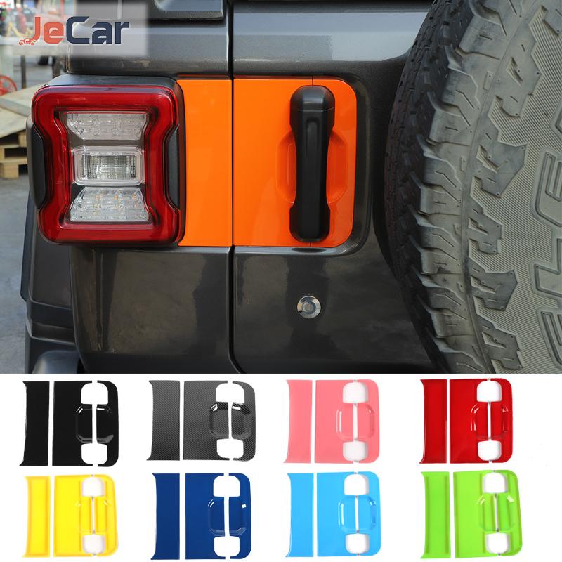 ABS Car Door Handle Tailgate Handle Protective Cover Decoration Stickers Trim For Jeep Wrangler JL 2018+ Exterior
ABS Car Door Handle Tailgate Handle Protective Cover Decoration Stickers Trim For Jeep Wrangler JL 2018+ Exterior