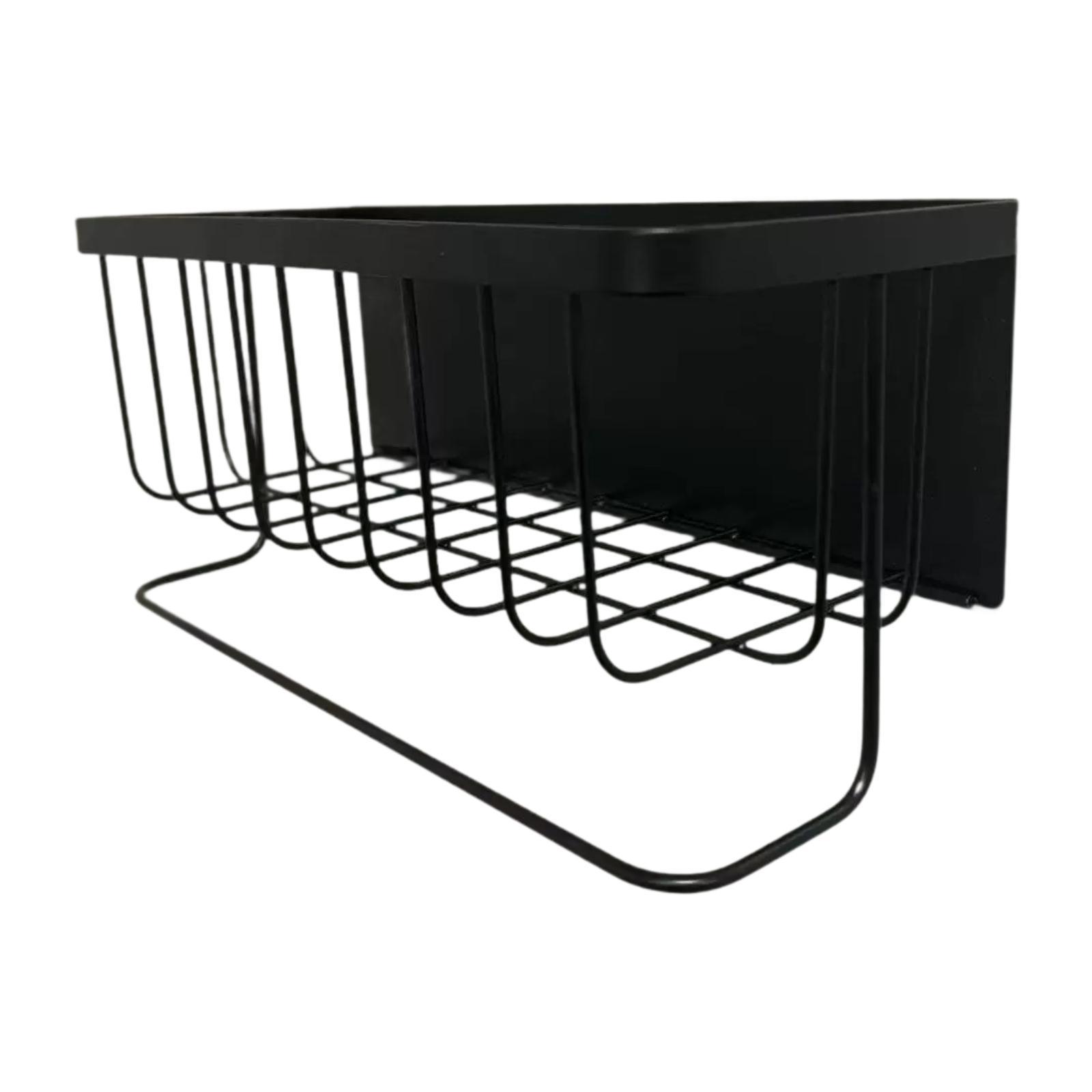 Magnetic Spice Storage Rack Fridge Organizer Refrigerator Shelf for Kitchen Bathroom Narrow Space Cabinet чорний
Magnetic Spice Storage Rack Fridge Organizer Refrigerator Shelf for Kitchen Bathroom Narrow Space Cabinet чорний