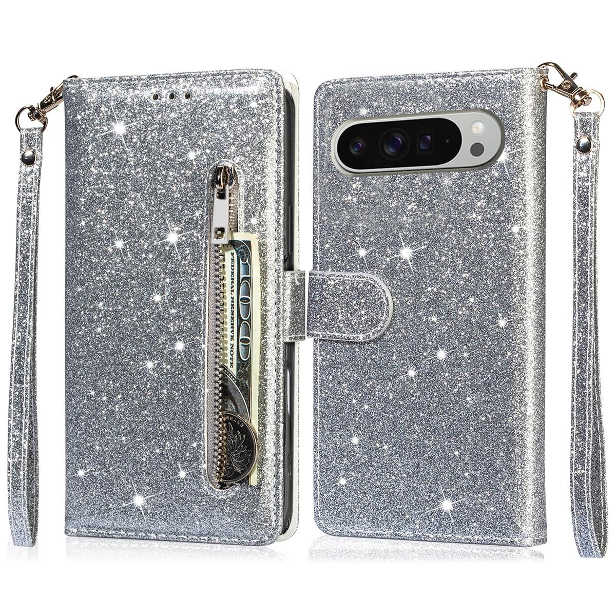 For Google Pixel 9 Pro XL Stand Case Glitter Phone Leather Cover Zipper Pocket D
For Google Pixel 9 Pro XL Stand Case Glitter Phone Leather Cover Zipper Pocket D