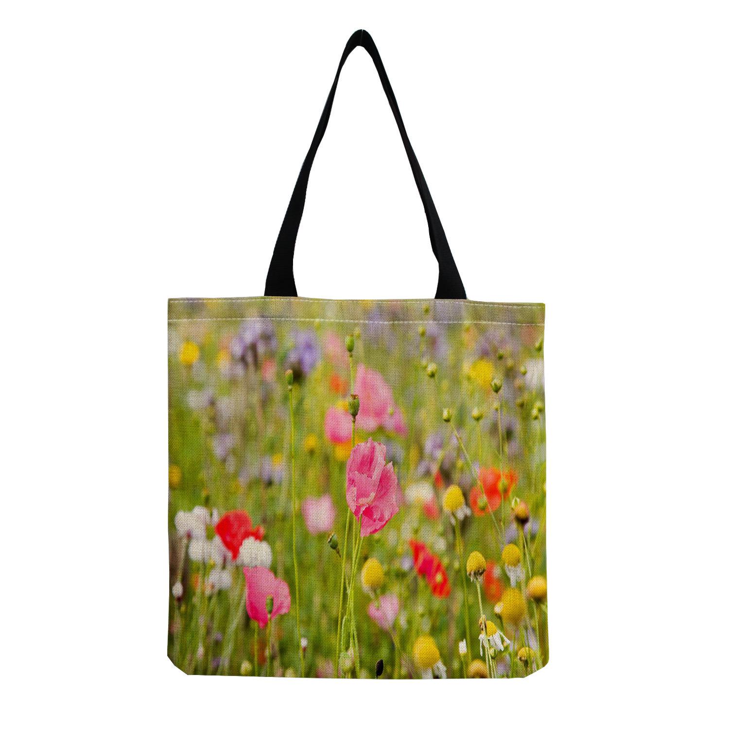 Women Vintage Linen Tote Bag - Large Capacity Flower Print Shoulder Handbag for Casual & Grocery Shopping KTB hm11991
Women Vintage Linen Tote Bag - Large Capacity Flower Print Shoulder Handbag for Casual & Grocery Shopping KTB hm11991