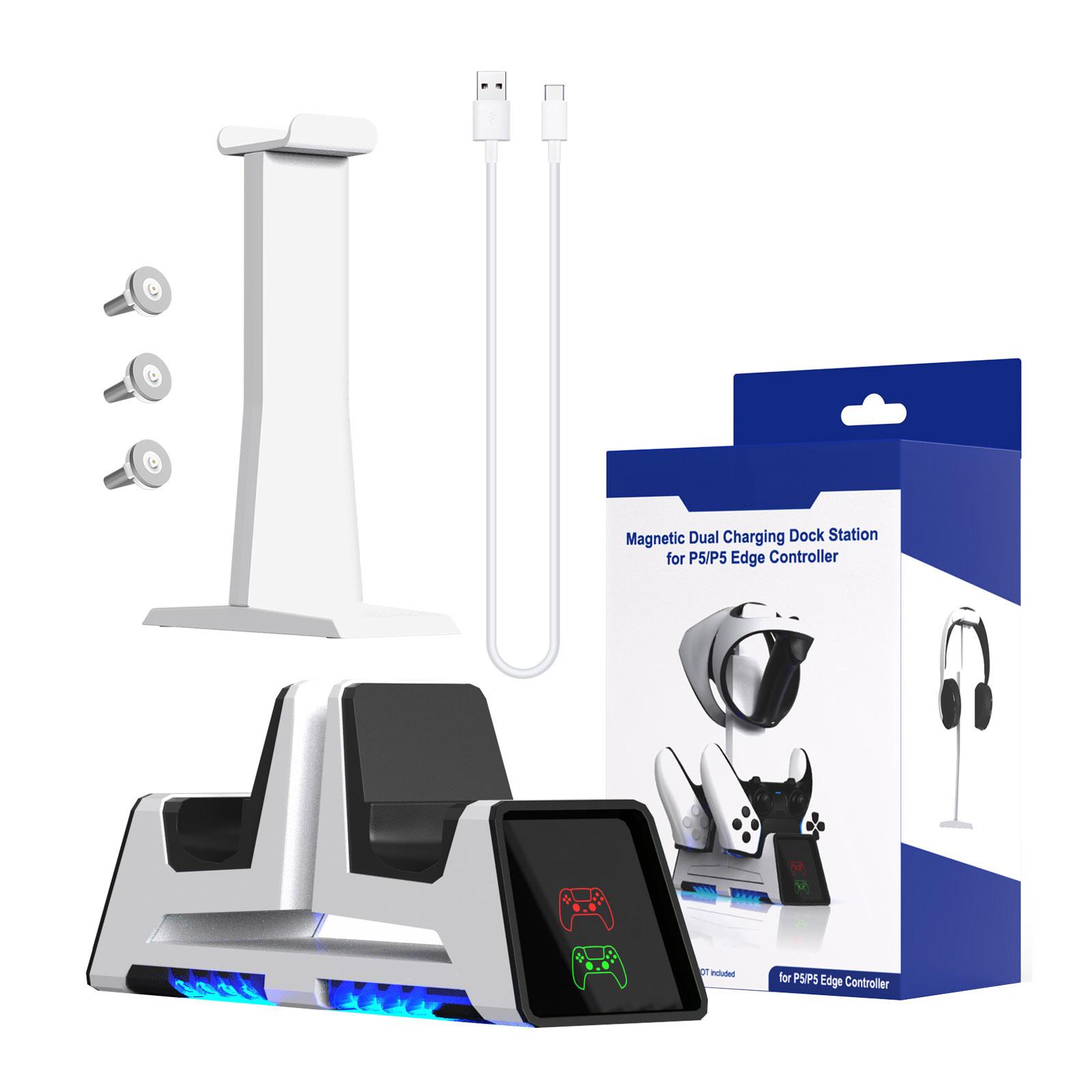 Gaming Accessories Headphone Stand Holder Display Shelf Game Handle Charging Docking Station for PS5 PS VR2 Charger Base
Gaming Accessories Headphone Stand Holder Display Shelf Game Handle Charging Docking Station for PS5 PS VR2 Charger Base