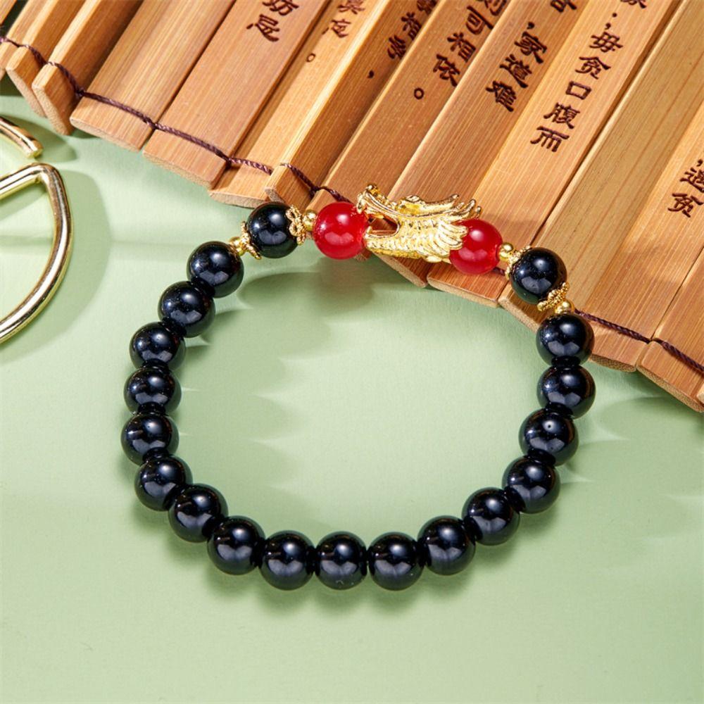 Elastic Beads Dragon Bangle Lucky Zodiac Hand Chain Exquisite Loong Beaded Bracelet Girl A
Elastic Beads Dragon Bangle Lucky Zodiac Hand Chain Exquisite Loong Beaded Bracelet Girl A