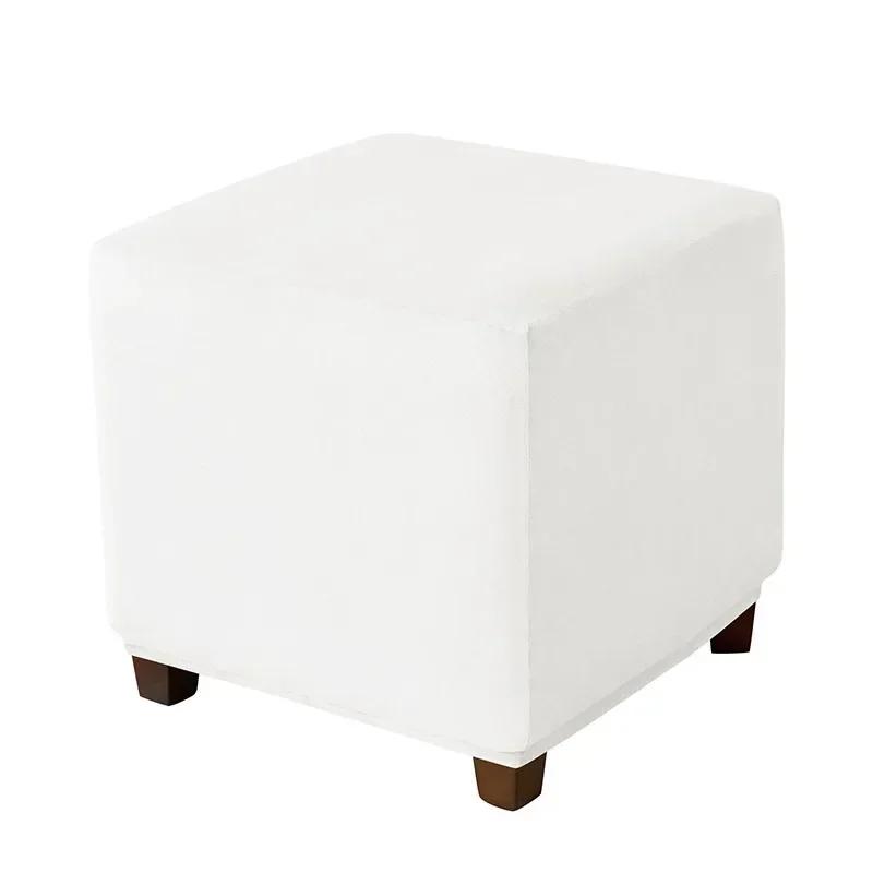 1PC Thick Velvet Square Ottoman Covers Stretch Footstool Cover Bench Stool Cover Washable Furniture Protector Stool Covers S/M/L S
1PC Thick Velvet Square Ottoman Covers Stretch Footstool Cover Bench Stool Cover Washable Furniture Protector Stool Covers S/M/L S