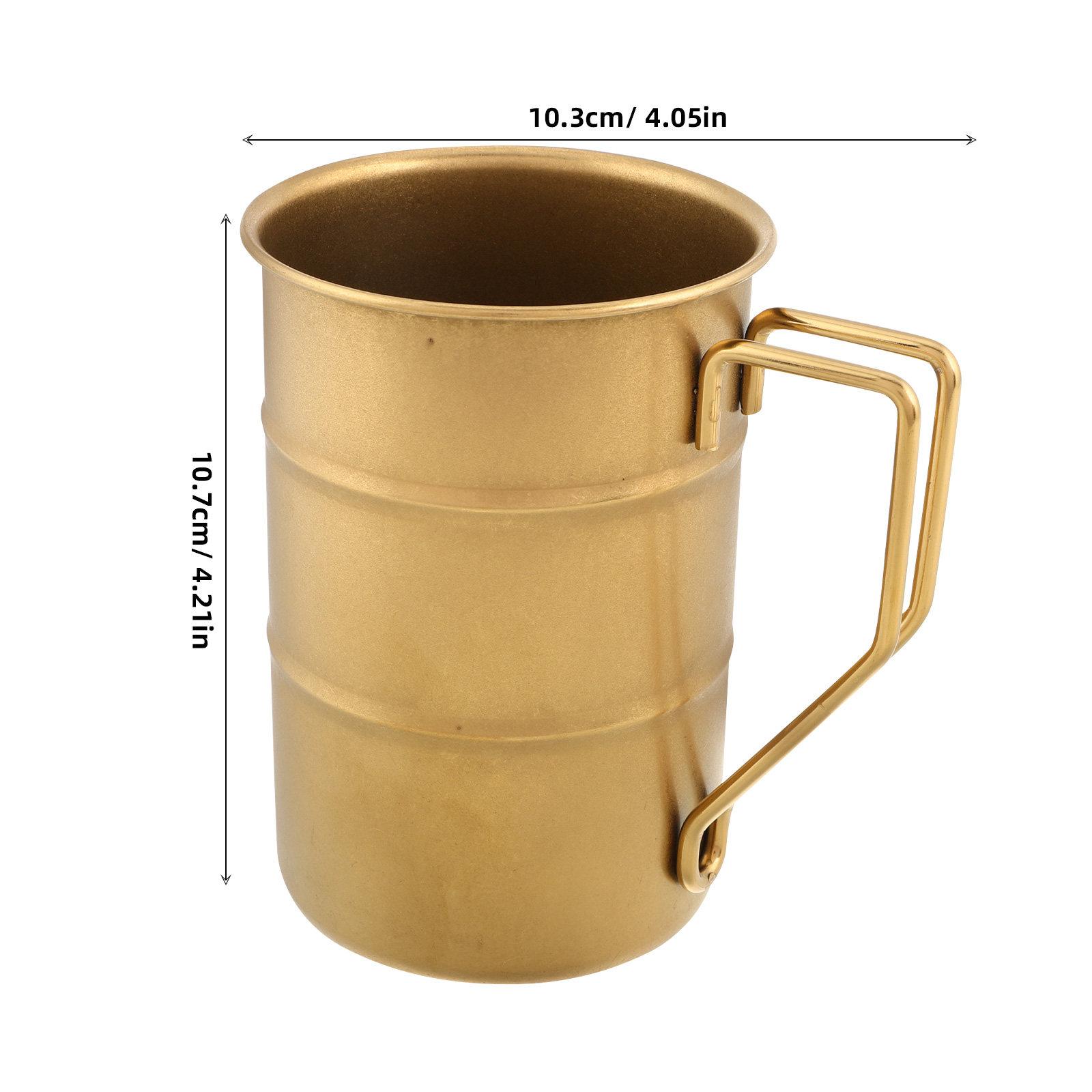 Vintage Industrial Style Stainless Steel Mug Retro Coffee Beer Cup Portable Outdoor Camping Mug Lightweight Drink Accessory other
Vintage Industrial Style Stainless Steel Mug Retro Coffee Beer Cup Portable Outdoor Camping Mug Lightweight Drink Accessory other
