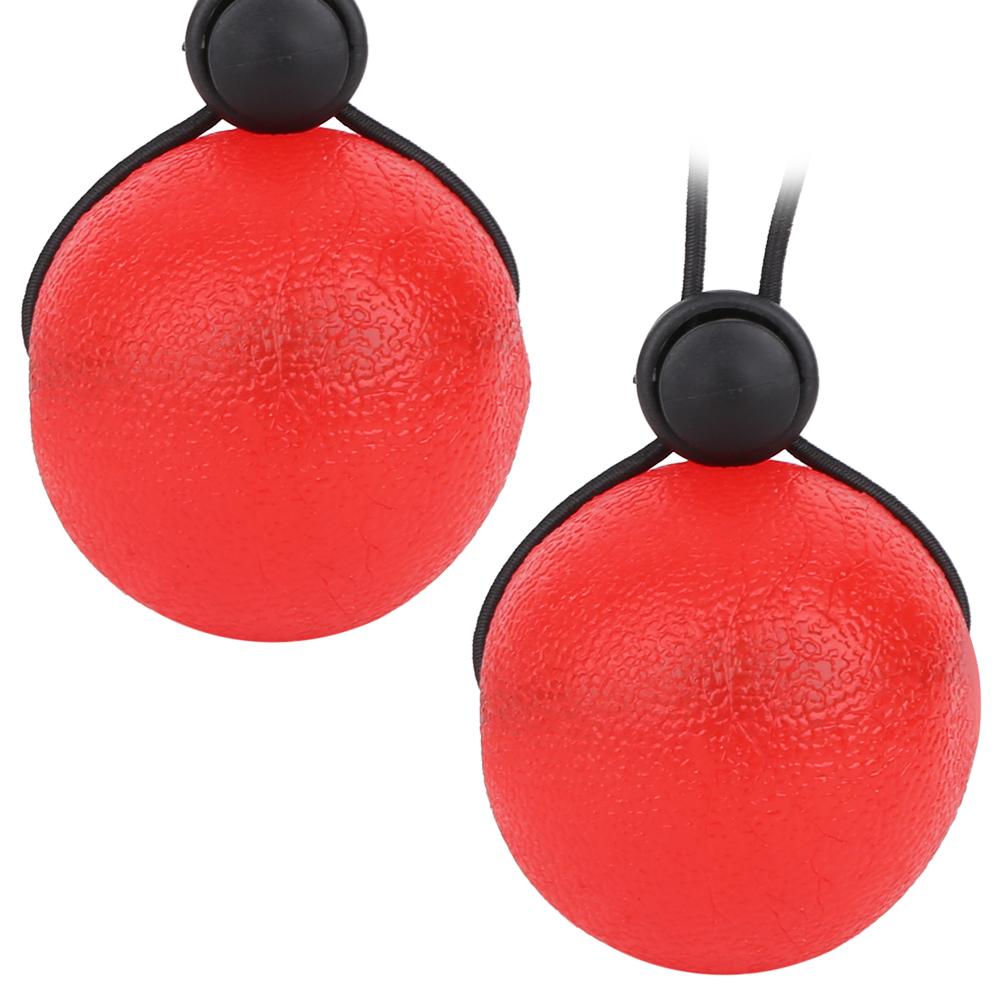 2PCS Silicone Hand Grip Balls for Reduce Pressure Wrist Exercise Massage Recovery ToolsRed 25
2PCS Silicone Hand Grip Balls for Reduce Pressure Wrist Exercise Massage Recovery ToolsRed 25