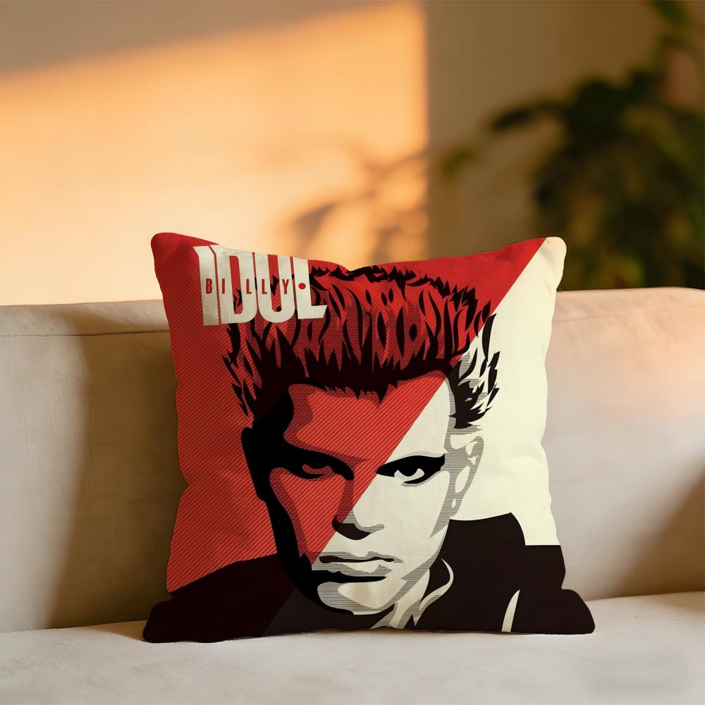Rock Singer BBilly IIdol Cushion Cover Cozy Velvet Throw PillowSoft Warm Cushion For Sofa Bed 30x30 cm
Rock Singer BBilly IIdol Cushion Cover Cozy Velvet Throw PillowSoft Warm Cushion For Sofa Bed 30x30 cm