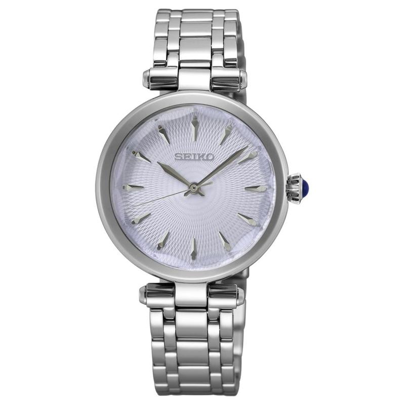 SEIKO 50 meters waterproof Quartz Steel Strap women s watch purple dial SRZ553
SEIKO 50 meters waterproof Quartz Steel Strap women s watch purple dial SRZ553