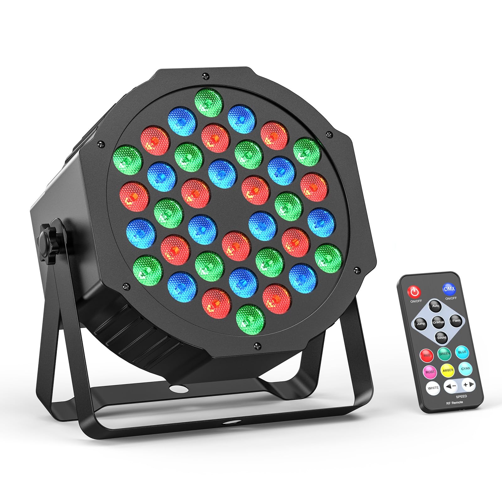 ZonQoonz 36LED RGB Партийный Сценический Свет Луч Прожектор с Пультом ДУ DMX Управление Автоматический Звуковая Активация Свет Сценическое Освещение Идеально для Сцены чёрный
ZonQoonz 36LED RGB Партийный Сценический Свет Луч Прожектор с Пультом ДУ DMX Управление Автоматический Звуковая Активация Свет Сценическое Освещение Идеально для Сцены чёрный