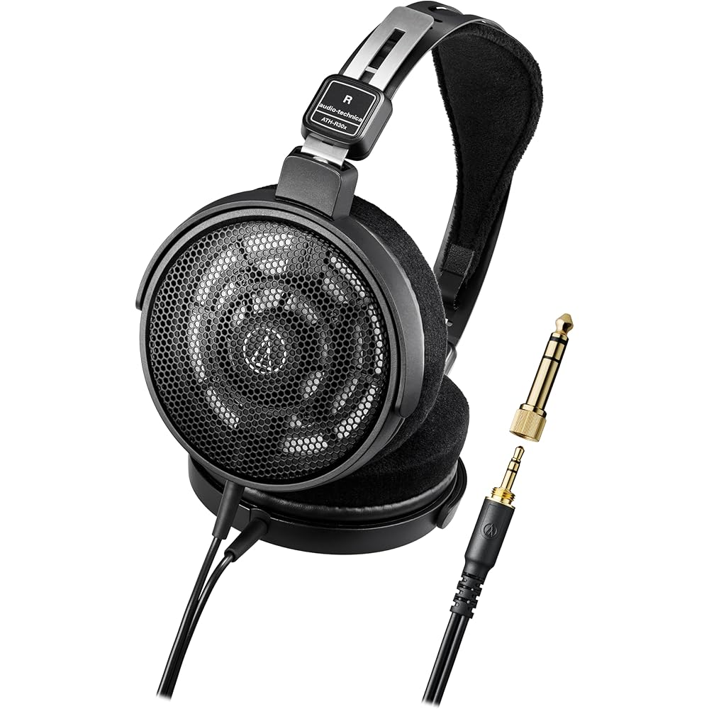 Audio-Technica ATH-R30x Open Monitor Headphones Wired Lightweight [DTM Music Listening Instrument...
Audio-Technica ATH-R30x Open Monitor Headphones Wired Lightweight [DTM Music Listening Instrument...