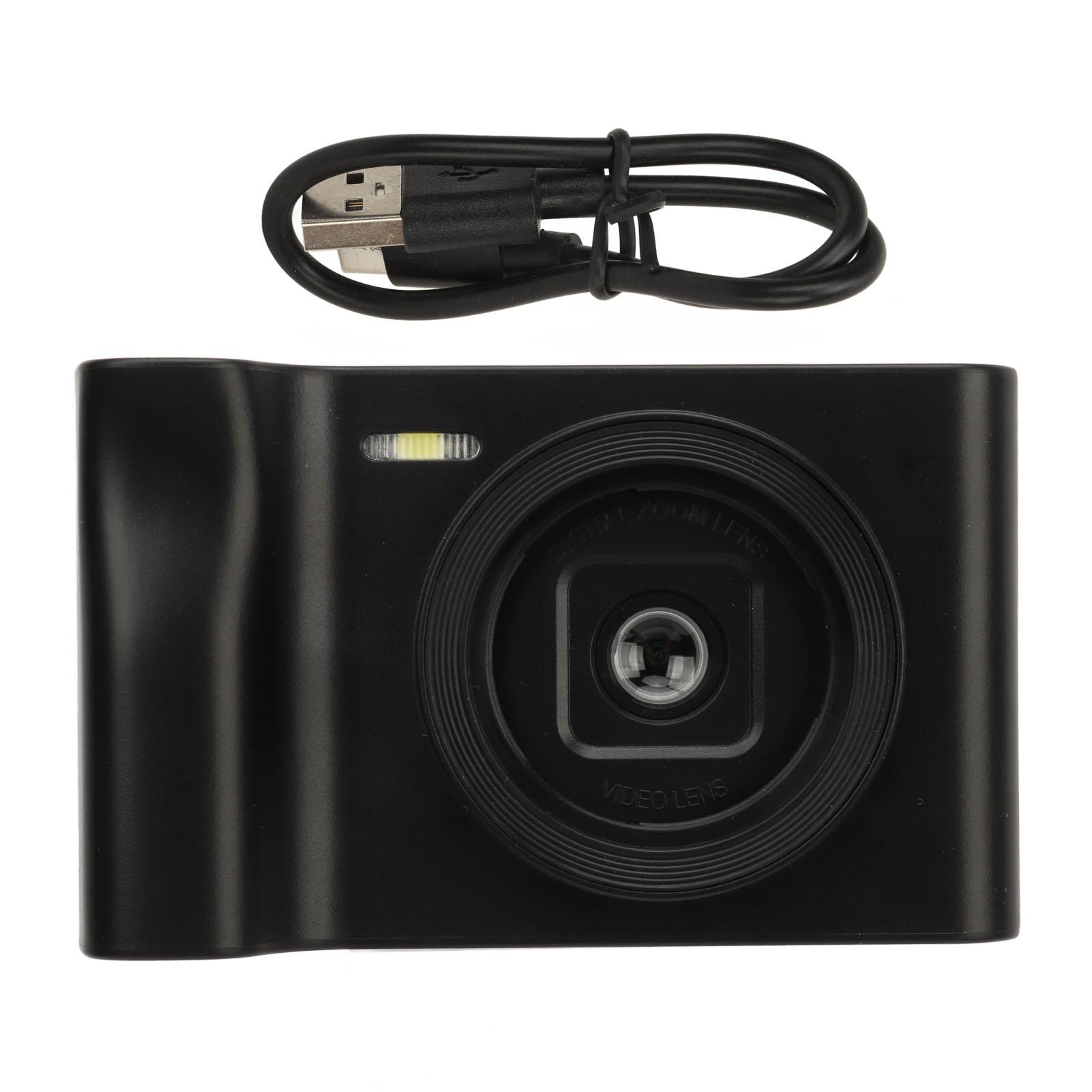 2.8in HD 1080P Digital Camera Video Camera with 8X Digital Zoom 20MP Vlogging Camera Small Portable чорний
2.8in HD 1080P Digital Camera Video Camera with 8X Digital Zoom 20MP Vlogging Camera Small Portable чорний