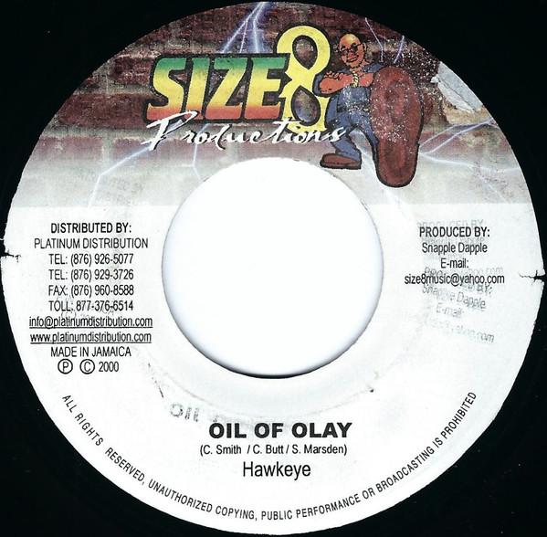 7inch Record HAWKEYE - Oil Of Olay NONE Size 8 Producti 2000 Jamaica Reggae, Ska & Dub Used
7inch Record HAWKEYE - Oil Of Olay NONE Size 8 Producti 2000 Jamaica Reggae, Ska & Dub Used