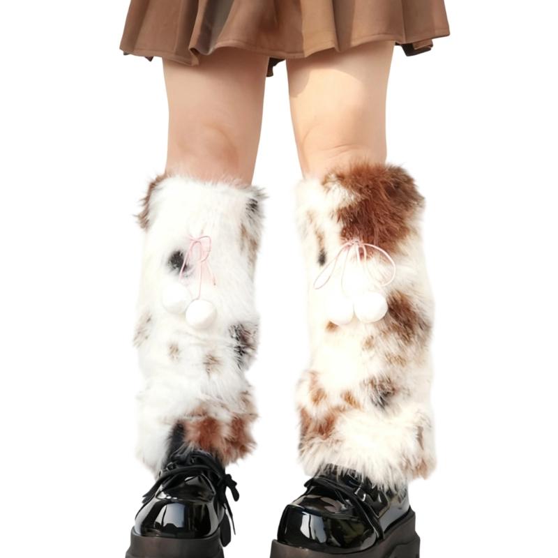 Furry Plush Leg Warmer for Women Teens Comfortable Warmth Leg Sleeves Warm Leg Covers for Autumn Winter Holiday Wear 20CM
Furry Plush Leg Warmer for Women Teens Comfortable Warmth Leg Sleeves Warm Leg Covers for Autumn Winter Holiday Wear 20CM