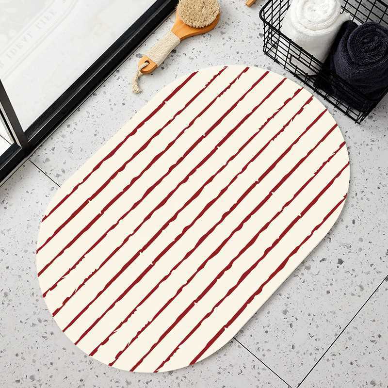 Line bathroom floor mat, water-absorbing quick-drying diatom mud floor mat, dirt-resistant and easy to take care of, toilet anti-skid mat, diatom mud 40*60cm
Line bathroom floor mat, water-absorbing quick-drying diatom mud floor mat, dirt-resistant and easy to take care of, toilet anti-skid mat, diatom mud 40*60cm