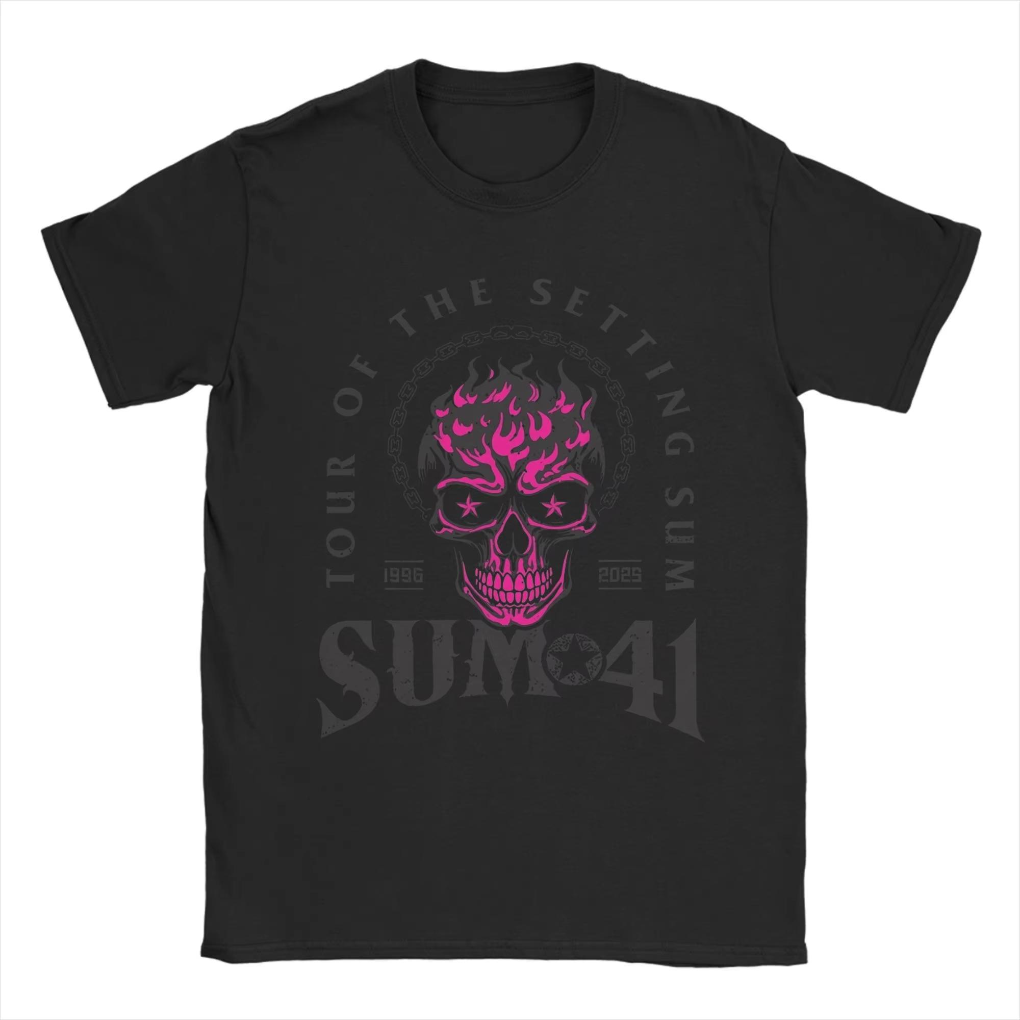 The Final Tour Sum 41 T-Shirt Men Funny Cotton Tee Shirt Round Collar Short Sleeve T Shirts Big Size Tops 4XL
The Final Tour Sum 41 T-Shirt Men Funny Cotton Tee Shirt Round Collar Short Sleeve T Shirts Big Size Tops 4XL