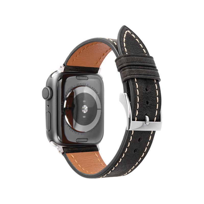 Applicable To Iwatch 1234567 Generation Watch Strap, First Layer Calfskin High-End Pin Buckle Watch Strap 38/40/41mm
Applicable To Iwatch 1234567 Generation Watch Strap, First Layer Calfskin High-End Pin Buckle Watch Strap 38/40/41mm