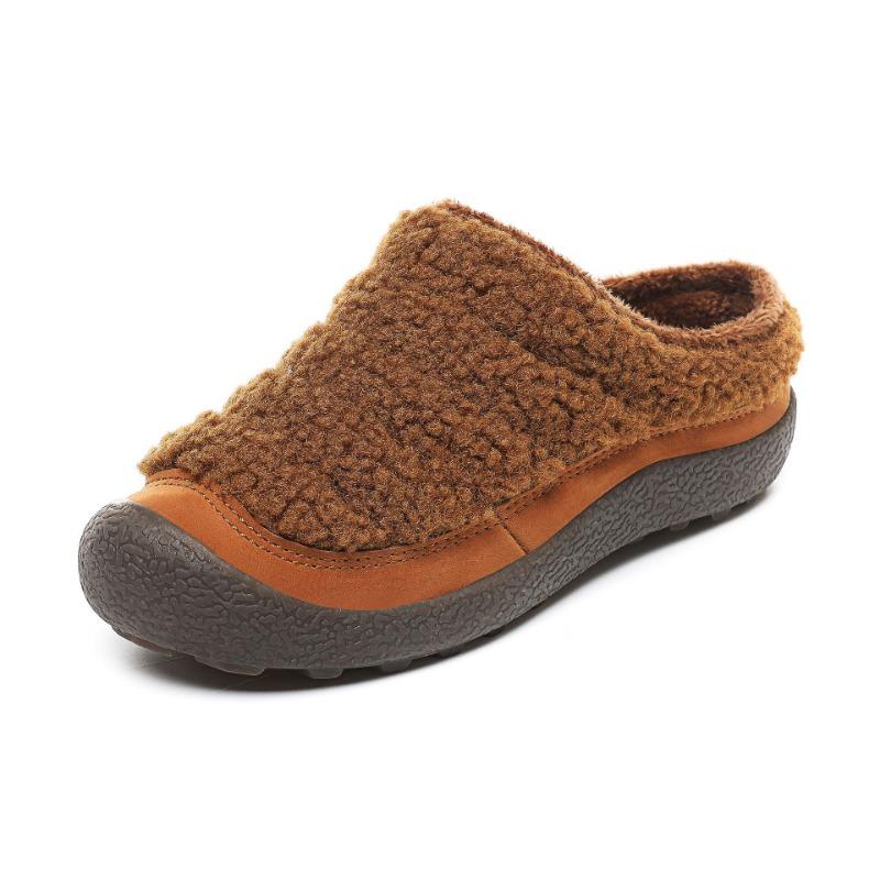 Women s Fleece Clog Slippers Warm Comfortable Slip-On Indoor Outdoor Soft Sole Cozy Shoes 38 коричневий
Women s Fleece Clog Slippers Warm Comfortable Slip-On Indoor Outdoor Soft Sole Cozy Shoes 38 коричневий