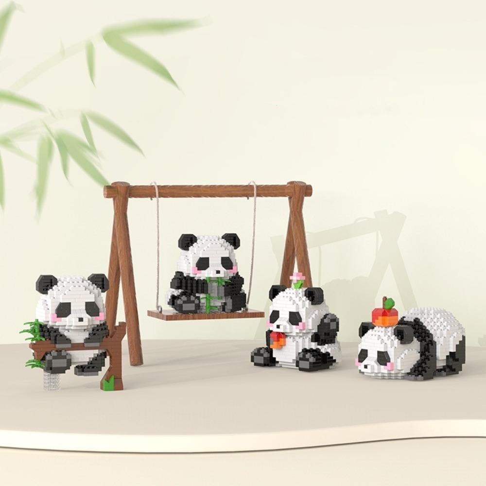Chinese Style DIY Assembled Bricks Animal Panda Assembled Toys for Children Model Bricks Hug Pumpkin
Chinese Style DIY Assembled Bricks Animal Panda Assembled Toys for Children Model Bricks Hug Pumpkin