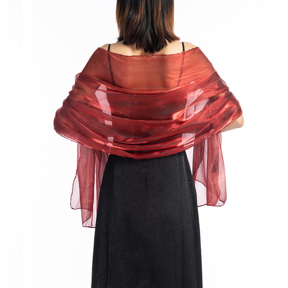 Женский элегантный шелковистый шарф чистого цвета для вечернего свадебного платья темно-красного
Женский элегантный шелковистый шарф чистого цвета для вечернего свадебного платья темно-красного
