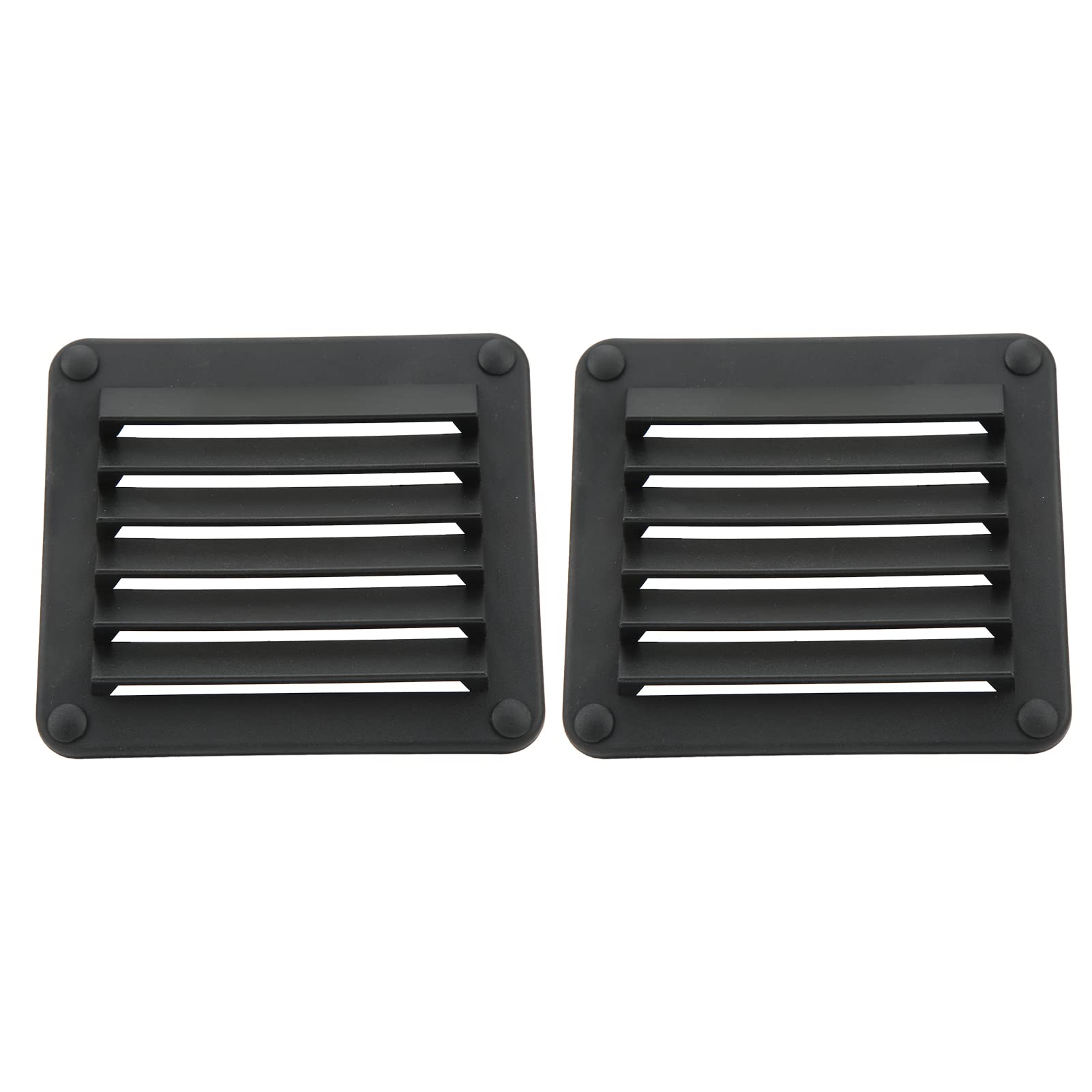 Ongwan Square Ventilation Vent for Marine Yachts and Caravans, Nylon Ventilation Window, 140mm x 125mm, Pack of 2 (Black)
Ongwan Square Ventilation Vent for Marine Yachts and Caravans, Nylon Ventilation Window, 140mm x 125mm, Pack of 2 (Black)