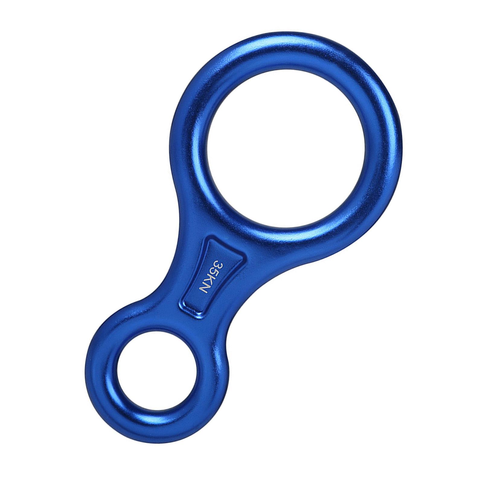 Надміцний 35KN вісімка-спусковий пристрій для скелелазіння та альпінізму, технічна робота з мотузкою, алюмінієве спорядження, альпінізм на відкритому повітрі синій
Надміцний 35KN вісімка-спусковий пристрій для скелелазіння та альпінізму, технічна робота з мотузкою, алюмінієве спорядження, альпінізм на відкритому повітрі синій