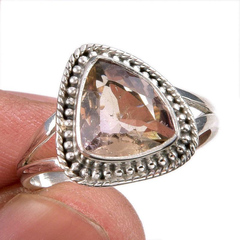 Натуральный драгоценный камень аметрин, ручная работа, кольцо из чистого серебра 925 пробы, размер 8,5 t0A22
Натуральный драгоценный камень аметрин, ручная работа, кольцо из чистого серебра 925 пробы, размер 8,5 t0A22