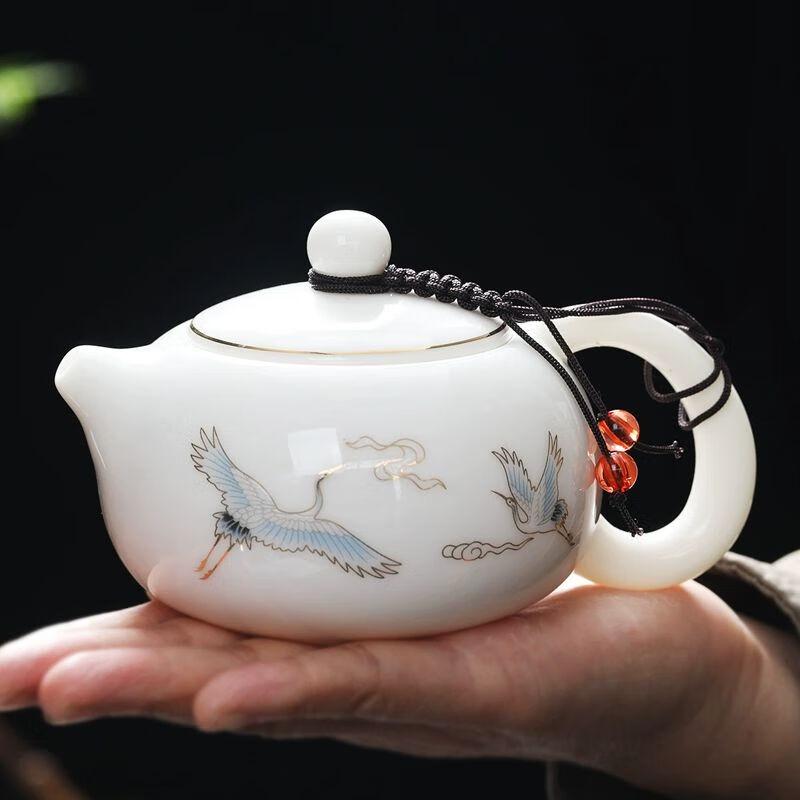 Handmade White Porcelain Xishi Teapot
Handmade White Porcelain Xishi Teapot