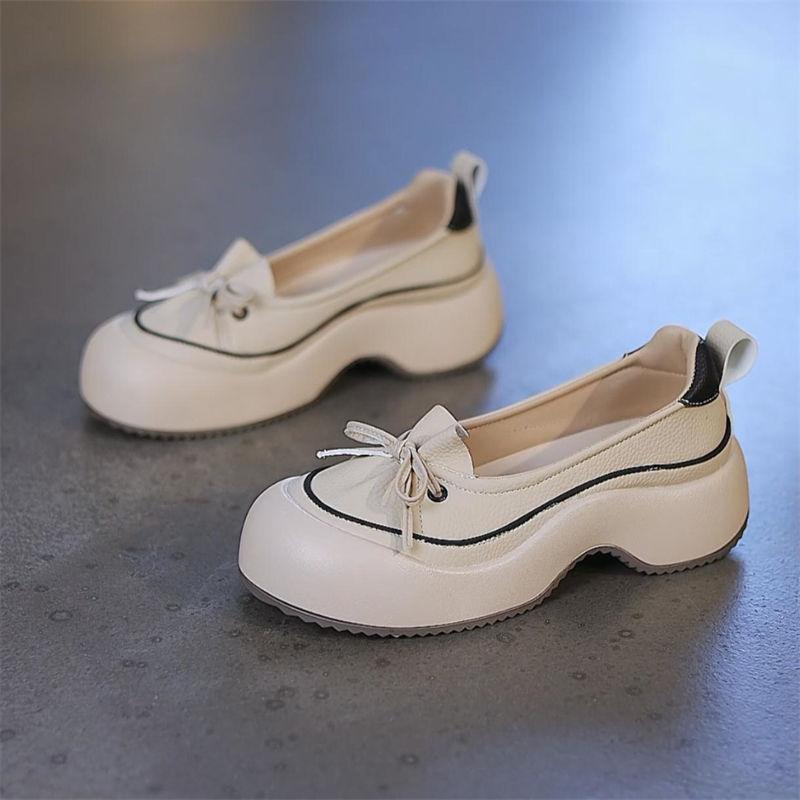 Женские туфли на платформе из мягкой кожи, новые, в стиле ретро, ленивые, на одной педали, повседневные и удобные, универсальные, не утомляющие ногу, лоферы 38 бежевый
Женские туфли на платформе из мягкой кожи, новые, в стиле ретро, ленивые, на одной педали, повседневные и удобные, универсальные, не утомляющие ногу, лоферы 38 бежевый