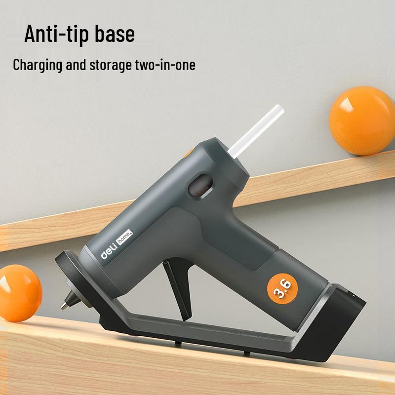 Deli HT6636 3.6V Cordless Hot Glue Gun
Deli HT6636 3.6V Cordless Hot Glue Gun