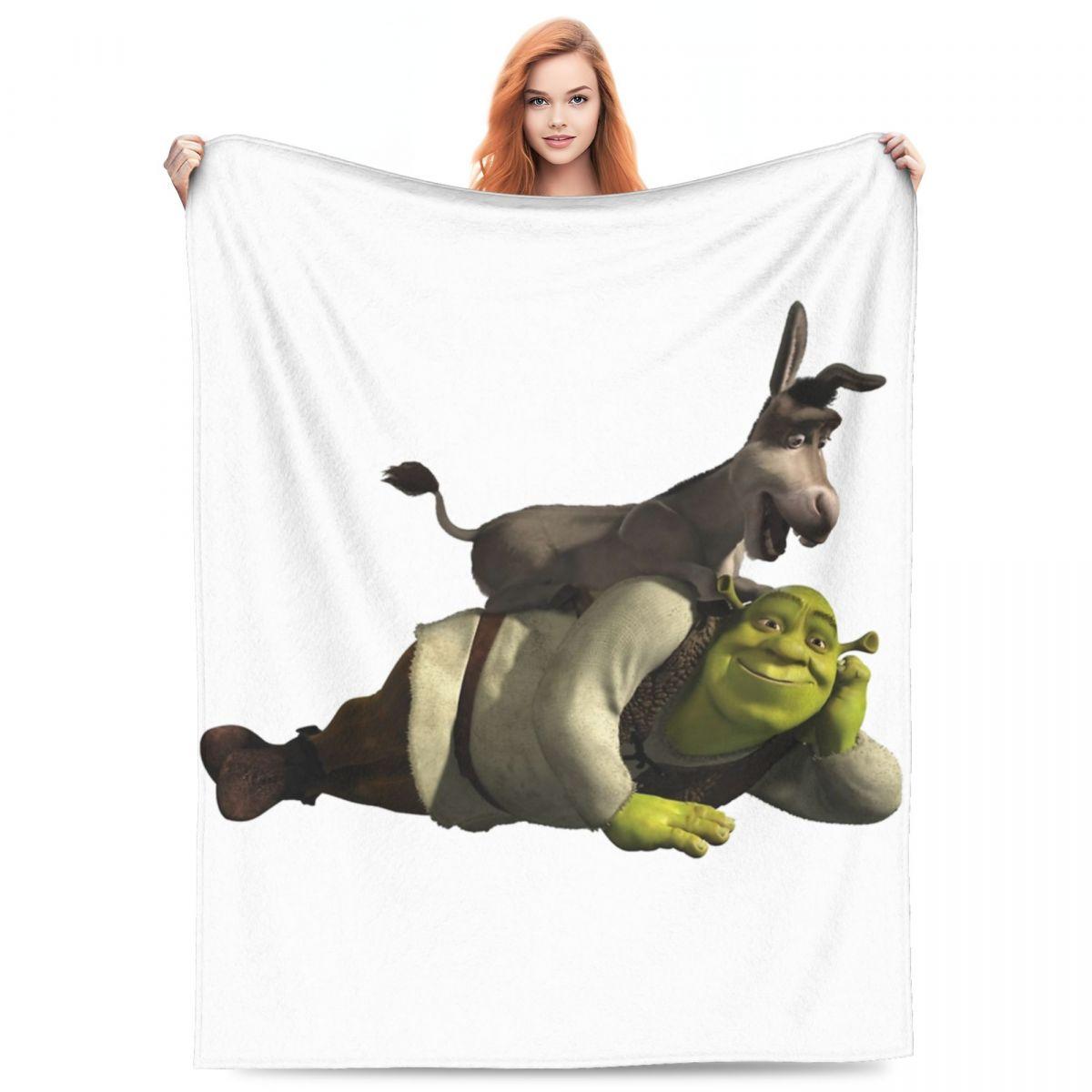 Puss In Boots Shrek And Donkey Blanket Decorative Flannel Throw Blanket For Outdoor Warm Design Quality Bedspread Gift 75x90cm
Puss In Boots Shrek And Donkey Blanket Decorative Flannel Throw Blanket For Outdoor Warm Design Quality Bedspread Gift 75x90cm