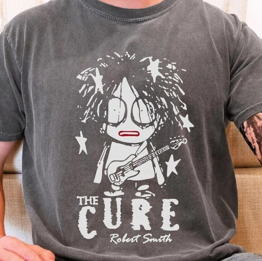 The Cure Robert Smith T-Shirt on Vintage Black Comfort Colors 1717 Tee M
The Cure Robert Smith T-Shirt on Vintage Black Comfort Colors 1717 Tee M